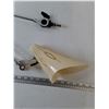 Image 6 : Articulating Double-Arm Desk/Machine Lamp Untested As-Is No Lightbulb