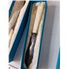 Image 3 : (3) Birks Utensils, Spoon, Knife, Fork, (6) Birks Spoons