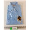 Image 1 : Esco Greyhound Blue Uniform Shirt Size 15 1/2 Sealed