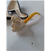 Image 2 : Hand Carved Turkish Smoking Pipe with Storage Case