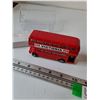 Image 4 : (3) Scale Model Double Decker Busses, (1) Canadian, (2) British by Matchbox and Lesney As-Is