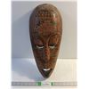 Image 1 : Hand-Carved Wooden Tribal Face Mask-20" long