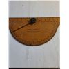 Image 2 : Vintage Gravity Protractor and Angle Finder,(5) Vintage Fur Coat Hangers