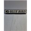 Image 2 : Metal "BlueBird" Bus Line Emblem,Cast Metal Plate from Qualheim Inc. Wisconsin