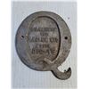 Image 4 : Metal "BlueBird" Bus Line Emblem,Cast Metal Plate from Qualheim Inc. Wisconsin