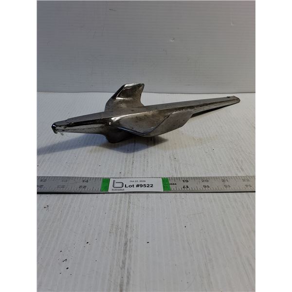 1953-54 Chevrolet Bel-Air Chrome Hood Ornament-may be missing a piece at back