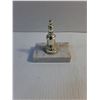 Image 5 : 1953 Ford F-Series 50th Anniversary Horn Button Insert,Spark Plug Mounted on Marble Block