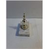 Image 6 : 1953 Ford F-Series 50th Anniversary Horn Button Insert,Spark Plug Mounted on Marble Block