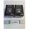 Image 1 : (2) Zippo Black Leather Lighter Pouch with Belt Loop (NIB)