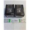 Image 1 : (2) Zippo Black Leather Lighter Pouch with Belt Loop (NIB)