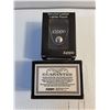 Image 3 : (2) Zippo Black Leather Lighter Pouch with Belt Loop (NIB)