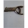 Image 3 : (2) Vintage Transit Ticket Punchers-One Includes Leather Holster