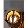 Image 2 : Lobster Trap Lamp Tested Works, PEI Lobster Cage Souvenir, (2) Dried Starfish As-Is, (4) Sand Dollar
