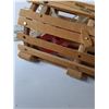 Image 6 : Lobster Trap Lamp Tested Works, PEI Lobster Cage Souvenir, (2) Dried Starfish As-Is, (4) Sand Dollar