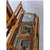 Image 9 : Lobster Trap Lamp Tested Works, PEI Lobster Cage Souvenir, (2) Dried Starfish As-Is, (4) Sand Dollar