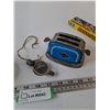 Image 8 : Rugrats Adventure Watch NIB, Metal Spinning Top and Toaster Toy, Toy Tread, Misc