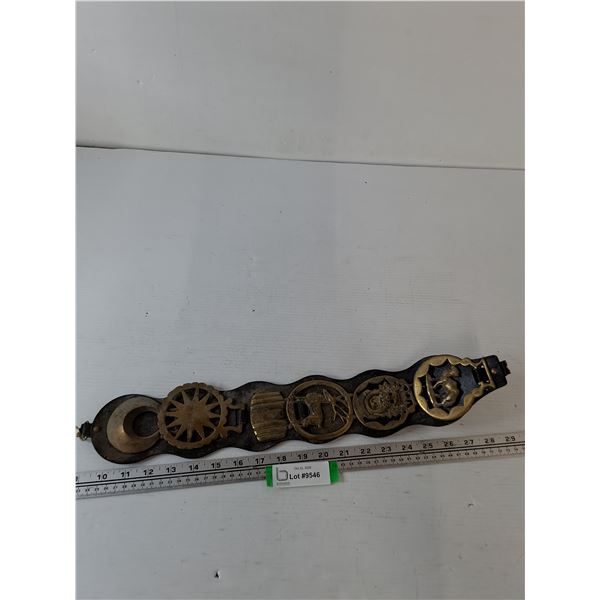 Horse Brass Strap As-Is
