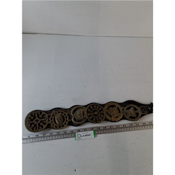 Horse Brass Strap As-Is