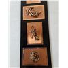 Image 4 : Metal Animals of Africa Busts Wall Art, Elephant, Gazelle, Lion, Rhino, Antelope