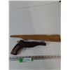 Image 1 : (2) Handmade Wooden Toy Guns Cannot Fire As-Is