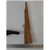Image 3 : (2) Handmade Wooden Toy Guns Cannot Fire As-Is