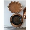 Image 2 : (2) Pairs of Copper Plated Baby Shows, Montreal Ashtray and Ashtray Stand