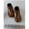 Image 8 : (2) Pairs of Copper Plated Baby Shows, Montreal Ashtray and Ashtray Stand