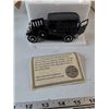 Image 9 : (3) Scale Model Chevys, 1915 Five Passenger, Delivery Sedan, Sports Cabriolet, with Certificates NIB