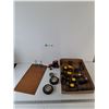 Image 1 : Archboard Clipboard and Tractor Toy, Assorted Toy Wheels and Tires All As-Is
