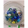 Image 6 : Mason Jar with Marbles and Flat Glass Pieces