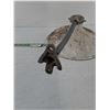 Image 4 : Metal Enameled Bracket Light Fixture Untested As-Is
