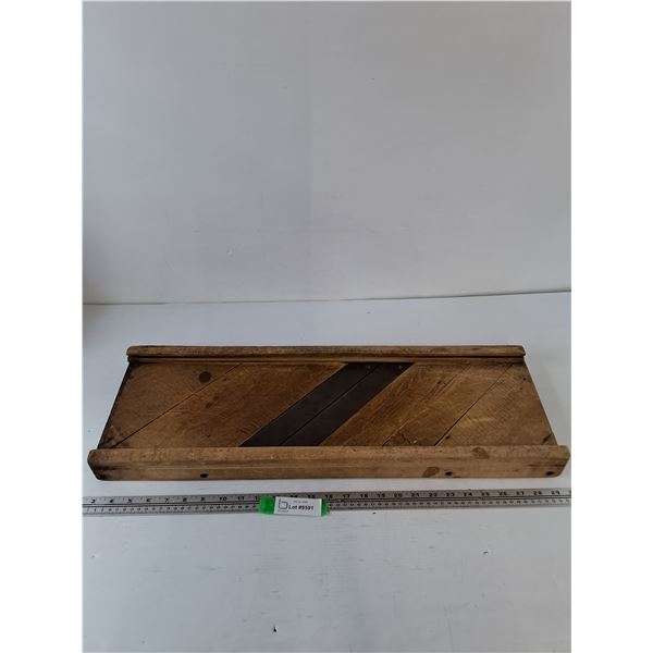 Wooden Cabbage Shredder Kraut Cutter, Pickup Preferred