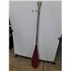 Image 5 : 63 1/2" Wooden Oar with Crack As-Is, Pickup Only