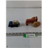 Image 1 : Tonka Septic Truck and Disney Mickey's Tractor with Headless Mickey Mouse As-Is