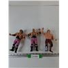 Image 1 : 1987 WWF Wrestling Superstars Rubber Action Figures, Bret Hart, Jim Neidhart, Greg Valentine