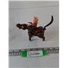Image 1 : Mechanical Horse Toy and Rider Works But Needs Missing Key