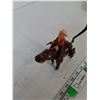 Image 2 : Mechanical Horse Toy and Rider Works But Needs Missing Key