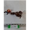 Image 5 : Mechanical Horse Toy and Rider Works But Needs Missing Key