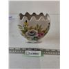 Image 1 : Kashmir Rose Ceramic Scalloped Floral Planter/Vase