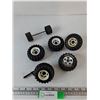 Image 1 : (7) Assorted Plastic Toy Tires As-Is