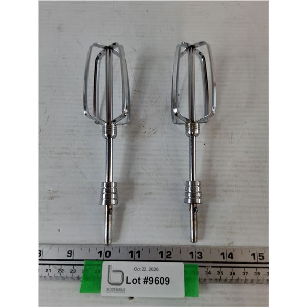 (2) Mixer Beaters