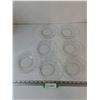 Image 1 : (7) Glass Dessert Plates