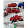 Image 4 : (8) Toy Vehicles As-Is, Utility Truck, Snowmobile, Semi Truck, Cars, Tonka, Teamsters, Welly