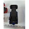 Image 6 : (8) Toy Vehicles As-Is, Utility Truck, Snowmobile, Semi Truck, Cars, Tonka, Teamsters, Welly