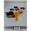 Image 1 : (6) Toy Vehicles, Ertle, Matchbox, Corgi, Hot Wheels, Maisto, Combine Harvester, Gravel Truck, Misc