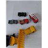 Image 2 : (6) Toy Vehicles, Ertle, Matchbox, Corgi, Hot Wheels, Maisto, Combine Harvester, Gravel Truck, Misc