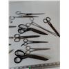 Image 3 : (10+) Assorted Shears & Scissors (1) Towel Clamp & Temaculum Forceps All As-Is