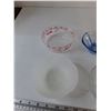 Image 2 : (6) Assorted Bowls, (2) Ceramic, Plastic, and Glass, Sterilite, Pasari, Oven Proof All As-Is