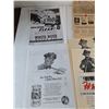 Image 2 : Photocopied & Printed Oil Company Advertisements