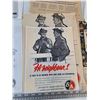 Image 4 : Photocopied & Printed Oil Company Advertisements